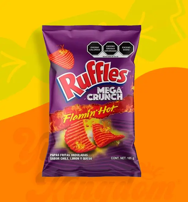 Ruffles Mega Crunch Flamin Hot