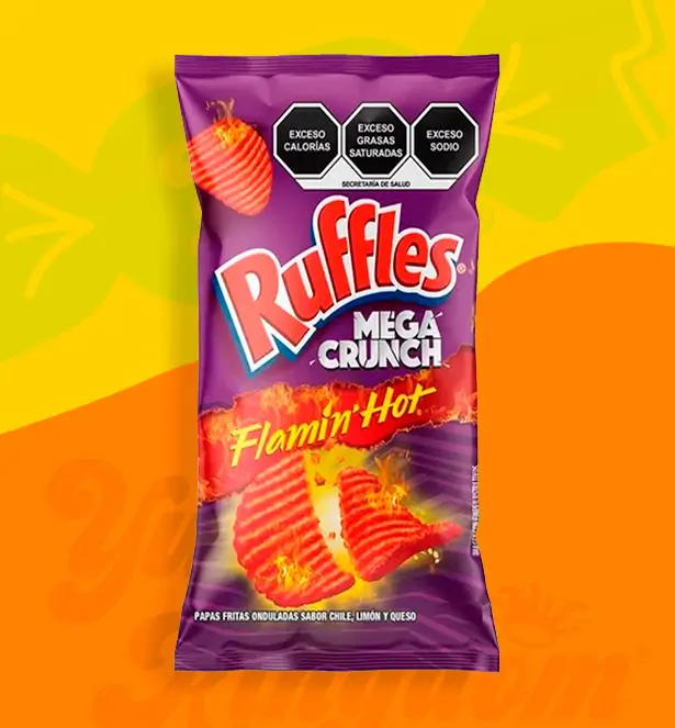 Ruffles Mega Crunch Flamin Hot Small