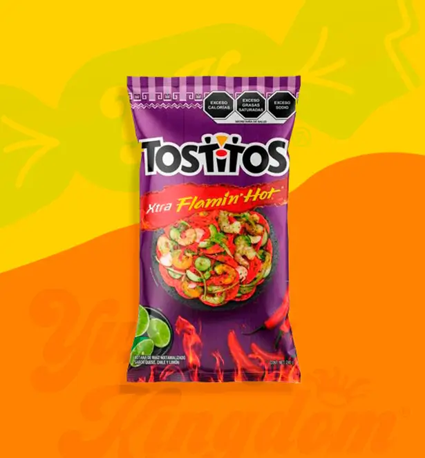 Tostitos Xtra Flamin Hot Small